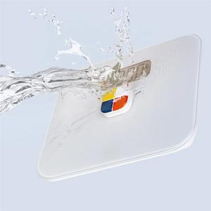 Neues Design IP65 wasserdicht mit einer Taste erhalten Sie den Strom umweltfreundlich Körperwaage batteriefrei badezimmer-Skala wasserdicht - Product Image 5