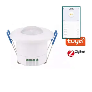 Smart Life Tuya PIR ZigBee Motion Sensor compatible Smart Wi-Fi PIR Motion Sensor Human Detector Smart Life Tuya App Control