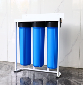 เครื่องกรองน้ำ <span class=keywords><strong>3</strong></span> ขั้นตอน ขนาด 20 นิ้ว ยี่ห้อ Big Blue จากแอฟริกาใต้ สำหรับน้ำบาดาลและน้ำบ่อ พร้อมขาตั้งแบบ Heavy Duty - Product Image 3