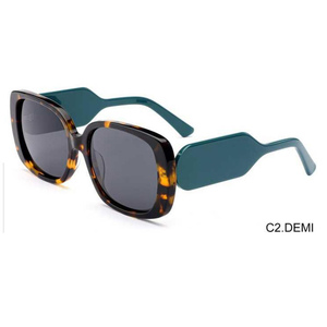 DOISYER New <span class=keywords><strong>Promo</strong></span> Beach Custom Logo Designer Sonnenbrille Hochwertige Luxus polarisierte Schattierungen Retro Acetat Sonnenbrille Frauen - Product Image 4