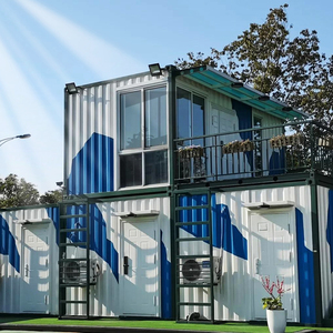 20ft prefab Gói phẳng container đúc sẵn mô-đun container nhà tốt trại prefab nhà prefab container nhà nhà - Product Image 3