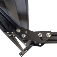 Support de connexion à angle réglable pour montage triple moniteur de simulation de course, joint de raccordement multi-écrans pour profil en aluminium à rainure en T 4040 4080
