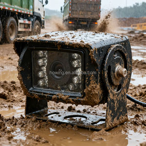 Cámara de Reversa Impermeable IP68 para Vehículos, Camiones y Autobuses, Cámara Trasera de Respaldo con Red <span class=keywords><strong>IPC</strong></span> POE AHD 1080P y Conector RJ45 de 6 Pines - Product Image 6