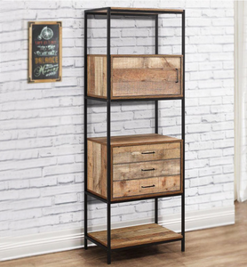 Armarios de madera Aparador Armario 2 Cajones 1 Puerta Credenza Aparador <span class=keywords><strong>librero</strong></span> - Product Image 5