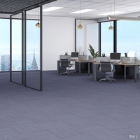Moquette modulaire en nylon écologique de qualité supérieure, ignifuge et anti-salissure, disponible pour centre commercial, salle de formation, studio, dalles de moquette modulaires
