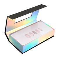 Nouveau design personnalisé de haute qualité à la mode ensemble d'huile de vernis à ongles en gel boîte-cadeau d'emballage avec plateau pour ongles