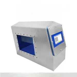 La sonda detectora de metales con pantalla táctil de alta precisión detecta automáticamente impurezas metálicas en los productos