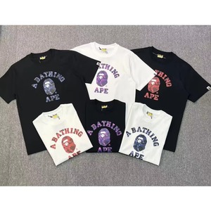 T-shirt imprimé tendance pour homme, version haute couture 2026, motif lettres, collection de créateur, vente chaude - Product Image 3