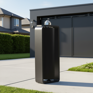 Kit de quincaillerie coulissante pour portail, support de type C de 6 pieds, pour la connexion de rails et d'opérateurs de portail - Product Image 2