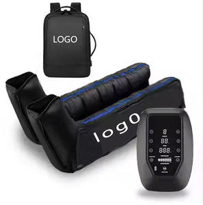 Botas de masaje de compresión de aire Recuperación deportiva Masajeador de piernas completo con compresión Botas de recuperación rápida para piernas y pies - Product Image 2