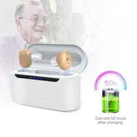 Vente en gros Mini appareil invisible antibruit Aparelho Auditivo De Bolso Amplificateur de son Prothèses auditives rechargeables pour personnes âgées
