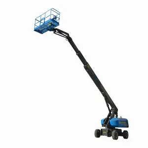 12m Self-propelled Articulating Boom Lift Battery DC Power Outdoor Maintenance And Handling Of Heavy Objects