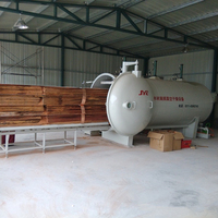 Usine Vente Directe Radio Fréquence Aspirateur Bois Sèche Bois Four De Séchage Du Bois Four