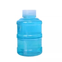 Bouteille portative jetable de jus de tasse de thé de bulle avec la tasse en plastique d'affaires de bouchon à vis pour la boisson