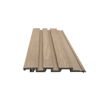 Co-extrusion NO Fading Wpc Pvc Decking Panneau mural creux Bois Plastique composite Revêtement en plastique Panneau en plastique extérieur