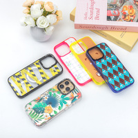 Coque magnétique en TPU pour le modèle Plus avec poignée de téléphone à motif transformable et coque arrière
