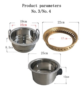Yawei N3 한 사람 한 냄비 단일 미니 냄비 음식 난방 장비 - Product Image 2
