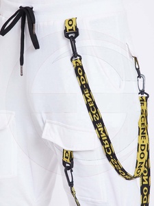 Pantalones de Jogging con bolsillos y cremallera para hombre, diseño moderno y duradero - Product Image 3