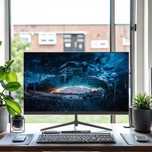 Monitor de Alta Definición Negro de 22/24/27/32 Pulgadas con Audio Integrado, Frecuencia de Actualización de 75Hz para Aplicaciones de Escritorio, Monitor Económico de 32 Pulgadas - Product Image 1
