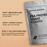 Vente en gros de compléments alimentaires super-aliments à marque privée, probiotiques végétaliens et shakes protéinés végétaliens