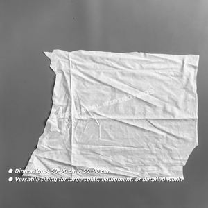 Trapos de Limpieza de Algodón Sin Pelusa, 100% Algodón Blanco, Trapos de Algodón para Limpieza Industrial - Product Image 3