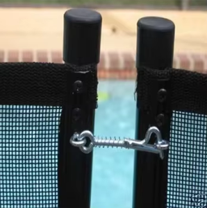 Valla de Seguridad para Piscina Personalizable de 4 Pies x 12 Pies con Panel de Malla de PE, Herramienta y Accesorio de Protección para Niños y Mascotas, Plástico para Piscina - Product Image 4