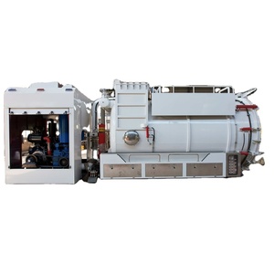 Camion de nettoyage d'égouts combiné de 10 000 litres avec système de purification des eaux usées et <span class=keywords><strong>excavatrice</strong></span> à vide intégrée - Product Image 5