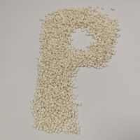 Pailles en matériau biodégradable PHA, extrudées, couleur blanche