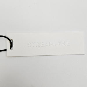 Custom Embossed Eco-Friendly Paper Hang <b>Tags</b> With String Cost-Effective High Quality Garment <b>Tags</b> for Bags & Shoes - Product Image 6