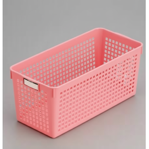 Cesto di stoccaggio nome sottile Inomata in colore rosa - Product Image 1