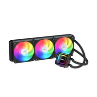 ProArtist UA360 RGB 360mm ARGB CPU Refroidisseur d'eau liquide PC Ordinateur CPU Refroidissement Dissipateur thermique Processeur avec Heatpipe Fan Box Package
