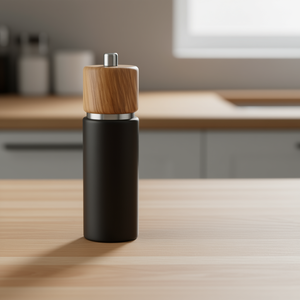 Zassenhaus <b>Pepper</b> Mill Hannover Wood Top Stainless Steel Manual <b>Grinder</b> Kitchen Use - Product Image 3