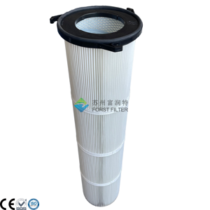 Forst Nhà cung cấp nhà máy Bụi Collector nhựa ba-tai hàng đầu Polyester + PTFE lớp phủ công nghiệp thay thế bộ lọc không khí Cartridge - Product Image 4