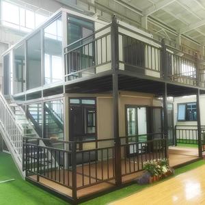 Casa Container Espandibile Ecologica Prefabbricata Bianca Modulare Portatile Pieghevole Economica per Campeggio e Abitazione - Product Image 1