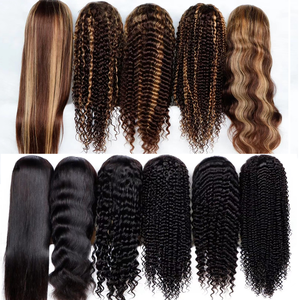 Bán buôn 13x4 13x6 glueless đầy đủ HD ren phía trước tóc giả nguyên Ấn Độ tóc tóc giả Trinh Nữ lớp biểu bì phù hợp tóc con người ren Tóc Giả Nhà cung cấp - Product Image 6