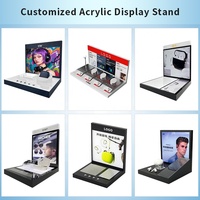 Support d'affichage pour casque sans fil moderne de 3 mm d'épaisseur avec lumière LED, modèle d'usine, vente en gros, acrylique personnalisé