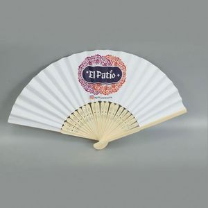 พัดลมมือกลมพร้อมกรอบไม้ไผ่หรูหราสร้างขึ้นเพื่อความสบายและมีสไตล์ - Product Image 1