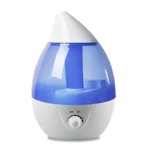 Large Volume Ultrasonic Air Humidifier For Bedroom Portable Classic Water Droplet Cool Mist Air Cleaning Humidifier