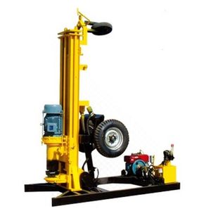 Draagbare Pneumatische Elektrische Dth Boren Rig Met Wielen - Product Image 1
