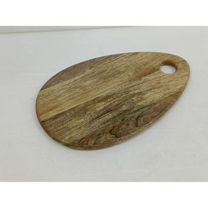 Tabla de cortar de madera de proveedores verificados con acabado pulido en forma de gota, tabla de cortar artesanal en venta - Product Image 1