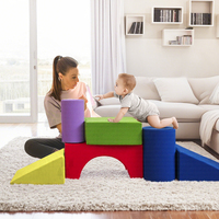 Sofá modular comercial divertido de diseño moderno, muebles de sala de estar para jugar en casa para niños recién tapizados