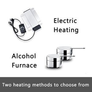 톈싱 호텔 레스토랑 장비 6L 스테인리스 스틸 보온 식품 워머 골든 라운드 롤 탑 차핑 디쉬 뷔페 세트 - Product Image 5