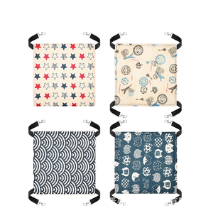 Petite taille Double face polaire chat siège <span class=keywords><strong>de</strong></span> couchage respirant hiver Cage pour animaux <span class=keywords><strong>de</strong></span> compagnie <span class=keywords><strong>lit</strong></span> suspendu fenêtre montage chat hamac pour chats chiens - Product Image 6