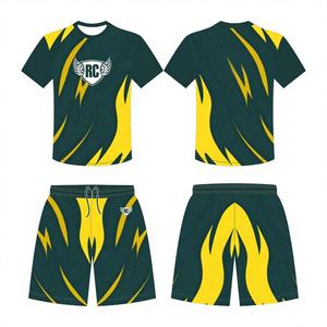 เสื้อฟุตบอลไทยคุณภาพดี พิมพ์ลายตามสั่ง รุ่นใหม่ ปี 2024 ชุดยูนิฟอร์มฟุตบอลชาย ชุดทีมฟุตบอล ผ้าโพลีเอสเตอร์ 100% - Product Image 1