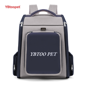 Mochila Transpirable para Gatos con Ventana Transparente, Bolsa de Viaje Plegable para Mascotas Pequeñas - Product Image 1