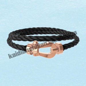 Pulsera de Cadena Doble con Diseño de Herradura Clásica de Alta Calidad 2025, Joyería de Lujo para Mujer, Regalo - Product Image 3