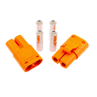 Conectores Amass LCB50 genuinos, placa soldada Vertical Horizontal de alta corriente, enchufe macho hembra de 2 pines para batería de litio