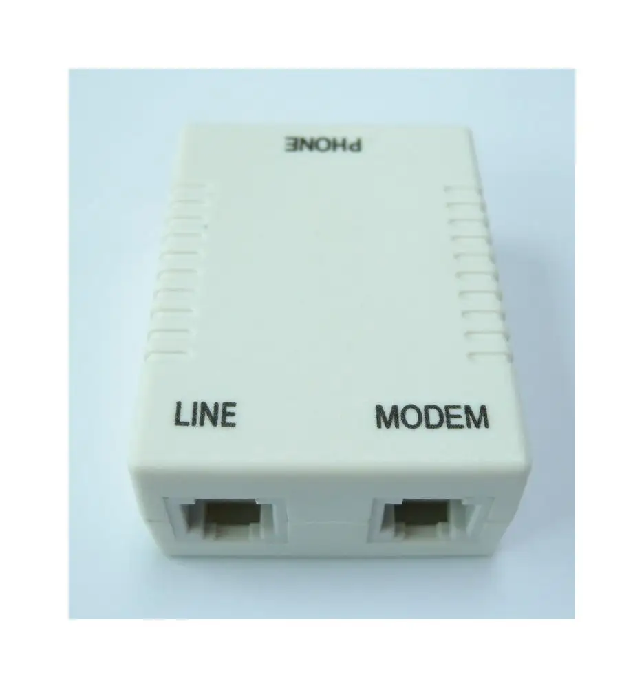 Batch Telecom Parts FX-US04-F4 ADSL Splitter Network ADSL RJ11 telefono voice modem splitter