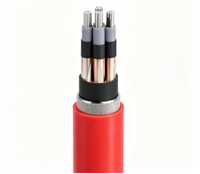 Câble d'alimentation Zhongkai BS7835 MV 3*70mm, gaine en aluminium XLPE LSZH, 3.8/6.6(7.2)kV, câble de distribution souterrain pour mines