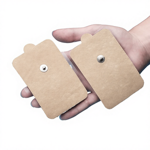 Électrodes TENS autocollantes 6*9 avec boucle 3.5/3.9mm pour appareil <span class=keywords><strong>de</strong></span> physiothérapie TENS à basse fréquence moyenne pour massage et bien-être - Product Image 1